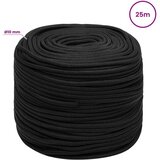  Višenamjensko pomoćno uže 10 mm 25 m Crna PP - Crna 10 mm 25 m | shoptok.hr
