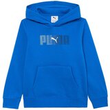 Puma Puloverji Ess Logo Lab Hoodie Fl B Modra Cene