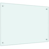  Kuhinjske zaštite od prskanja 2 kom bijele 70 x 50 cm staklene | shoptok.hr