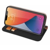 Dux ducis Wish Bookcase futrola od prave kože za iPhone 12 Pro Max crna | shoptok.hr