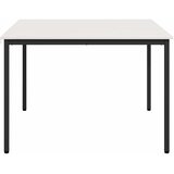  Stol za objedovanje Bijelo 110 x 110 x 75 cm Čvrsto borovo drvo | shoptok.hr