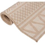  Vanjski tepih ravnog tkanja 160 x 230 cm smeđe pruge | Eponuda.com