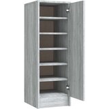 Ormarić za cipele sivi hrast 32 x 35 x 92 cm konstruirano drvo | shoptok.hr
