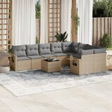  9-dijelni set vrtnih sofa od poliratana s jastucima | shoptok.hr
