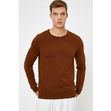 Koton Men's Crew Neck Knitwear Sweater Cene