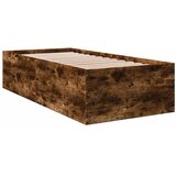  Okvir za krevet boja hrasta 90x190 cm konstruirano drvo | shoptok.hr