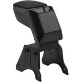  Naslon za ruke za automobil crni 13 x 33 x (33 - 53) cm ABS | shoptok.hr