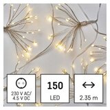 Emos LED svetlobna veriga – svetleče cvetlice, nano, 2,35 m, notranja, topla bela, časovnik D3AW08 Cene