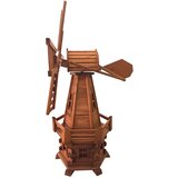 Drvena vrtna vjetrenjača, rotirajuća, ukrasna 130 cm | shoptok.hr