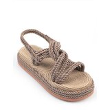 Capone Outfitters Sandals - Brown - Flat Cene