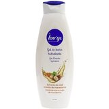 Lovyc gel za tuširanje moisturizing honey & macadamia oil 750 ml