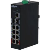 Dahua Technology PFS3211-8GT-120-V2 network switch Unmanaged Gigabit Ethernet (10 /100 /1000) Power over Ethernet (PoE) Desktop /Wall-Mounting Black | shoptok.hr