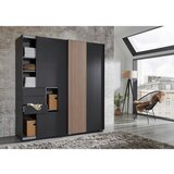 Hom`in OMARA Z DRSNIMI VRATI, rjava, barve grafita | Shoptok.si