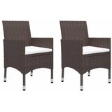  5-dijelni vrtni blagovaonski set smeđi | shoptok.hr