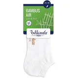 Bellinda BAMBOO AIR IN-SHOE SOCKS - Men's Short Bamboo Socks - Black