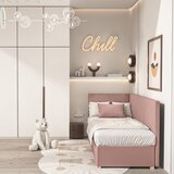 Ghado Roza kutni dječji krevet s prostorom za odlaganje s madracem 90x200 cm Flexi - | shoptok.hr
