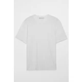 GRIMELANGE Men's Solo Comfort Fit Thick Textured T-shirt