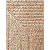 Hanse Home Obostrani/ručno rađen juten tepih u prirodnoj boji/u svijetloj prirodnoj boji 120x170 cm Juno – | shoptok.hr