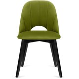  Trpezarijska stolica BOVIO 86x48 cm svetlo zelena/buk | Eponuda.com