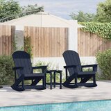  Adirondack ljuljačke 2 pcs Mornarsko plava HDPE | shoptok.hr