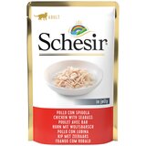 Schesir Jelly vrećice 6 x 85 g - Piletina s brancinom | shoptok.hr