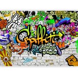  Foto tapeta - Graffiti on the Wall 500x350 Premium | shoptok.hr