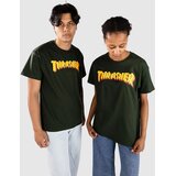 Thrasher Stacked T-shirt forest green | Shoptok.si