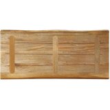 vidaXL Mizna plošča z naravnim robom 90x40x2,5 cm trden robusten mango | Shoptok.si