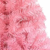  Umjetno božićno drvce sa stalkom ružičasto 150 cm PVC | shoptok.hr