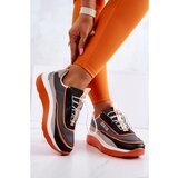 Kesi Sport Shoes Sneakers Big Star JJ274996 Gray-Orange  cene