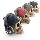 Hranilnik za denar lobanja s piratskim klobukom in slušalkami | Shoptok.si