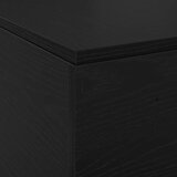  Postelja z dodatnim prostorom za shranjevanje Črna Oreh 120x200 cm, (22051942) | Shoptok.si