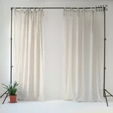 Linen Tales Kremno bela prosojna zavesa 130x300 cm Daytime – Linen Tales
