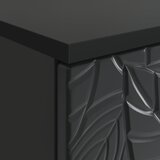  Stol Crna Konstruirano drvo 142,5 x 50 x 75 cm | Eponuda.com