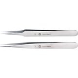 Toolcraft TO-5861034 Set pinceta 2-dijelni Šiljasti, najfiniji 120 mm Cijene