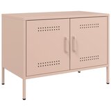 Maison Chic TV omarica - TV enota - Televizijska omarica roza 68x39x50,5 cm jeklo, (21699937) Cene