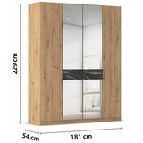 Premium Living Omara S Klasičnimi Vrati Versity-D, Barva Hrasta | Shoptok.si