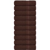 vidaXL Kopalne brisače 10 kos rjava 100x150 cm 360 g/m² 100% bombaž Cene