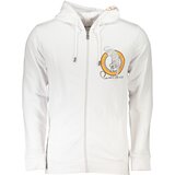 Cavalli Class MEN&#39;S WHITE ZIP SWEATSHIRT Cene