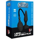 DREAMTOYS MenzStuff L - črpalni analni dildo z nogami - črn (velik) | Shoptok.si