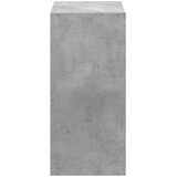  Regal za knjige boja betona 68,5x32x68,5 cm konstruirano drvo | shoptok.hr