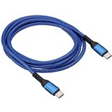 Akyga USB kabel USB-C® vtič\, USB-C® vtič 1.80 m modra AK-USB-38, (20578058) | Shoptok.si