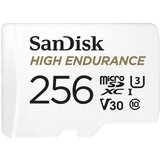 Sandisk memorijska kartica high endurance microsdxc 256GB + sd adapter Cene