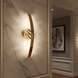 Toolight Zidni svijećnjak LED G140-W Gold | shoptok.hr