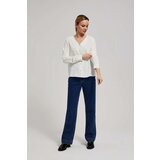Marisse V-Neck Shirt With Delicate Pearl Buttons | Shoptok.si