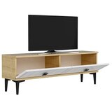 Hanah home tv polica yuka 120 sapphire oak white | ePonuda.com