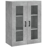  Visoka komoda siva betona 69,5x34x180 cm od konstruiranog drva | shoptok.hr
