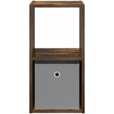  Noćni ormarić s ladicama Dimljeni hrast 30,5 x 27 x 59,5 cm | shoptok.hr