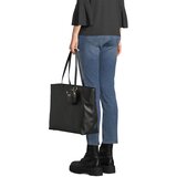 Guess Nakupovalna torba 'Power Play II' zlata / črna | Shoptok.si