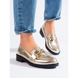 SHELOVET women's gold shoes | Shoptok.si